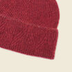 Bonnet fabriqu&eacute; en France rouge fonc&eacute; femme