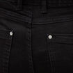 Jeans regular 5 poches denim noir femme