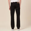 Jeans straight 5 poches denim noir homme