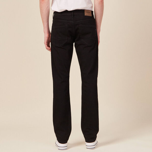 jeans straight 5 poches denim noir homme Jeans straight 5 poches denim noir homme