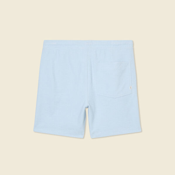 short droit avec cordon bleu ciel homme Short droit avec cordon bleu ciel homme