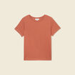 T-shirt manches courtes orange femme