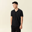 Polo manches courtes noir homme