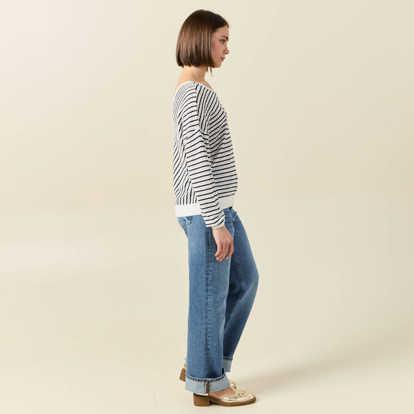 pull manches longues ecru femme Pull manches longues ecru femme