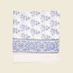 Foulard bleu femme