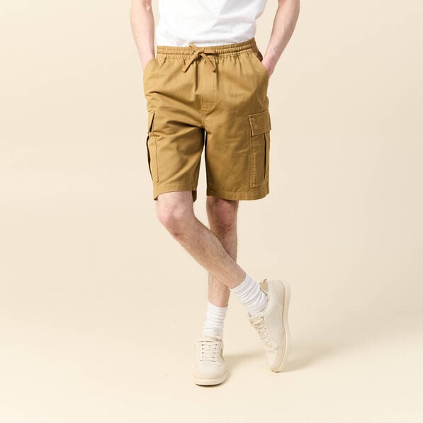 bermuda droit cargo camel homme Bermuda droit cargo camel homme