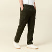 Cargo coupe battle en coton vert kaki homme
