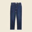 Jeans mom slim denim brut femme