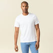 T-shirt éco-responsable blanc homme