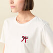 Pyjama coton haut + bas rouge femme
