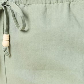 pantalon droit 78eme vert kaki femme Pantalon droit 7/8ème vert kaki femme