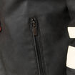 Blouson motard simili cuir noir homme