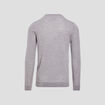 Pull 100% laine mérinos gris foncé homme