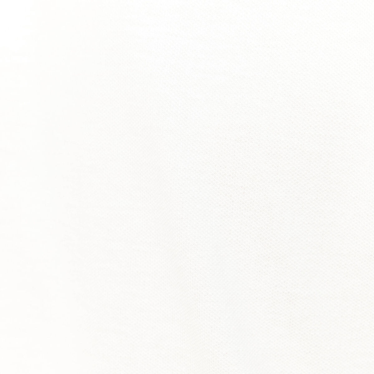 Polo cintr&eacute; en coton manches courtes blanc homme