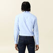 Chemise manches longues bleu homme