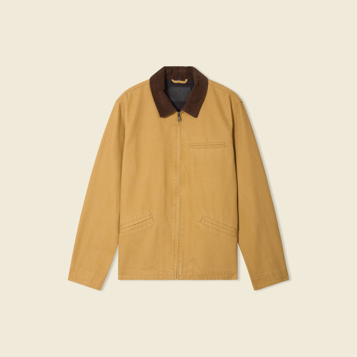 Veste marine en coton col velours côtelé pour homme | Ralph Lauren® FR