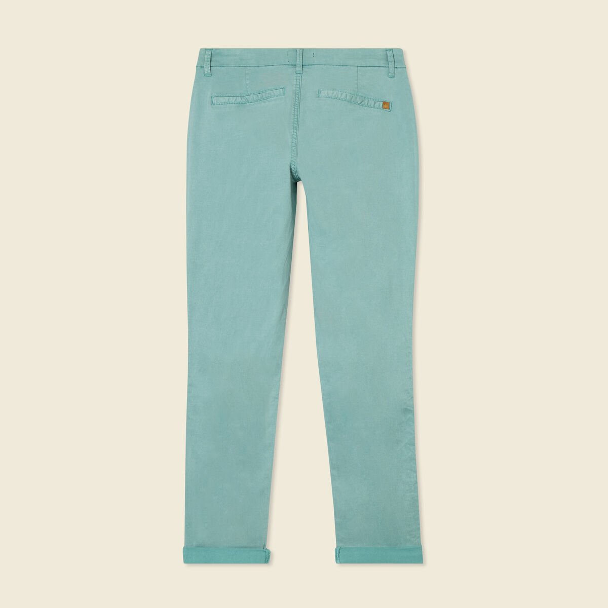 Pantalon chino Instinct vert foncé femme