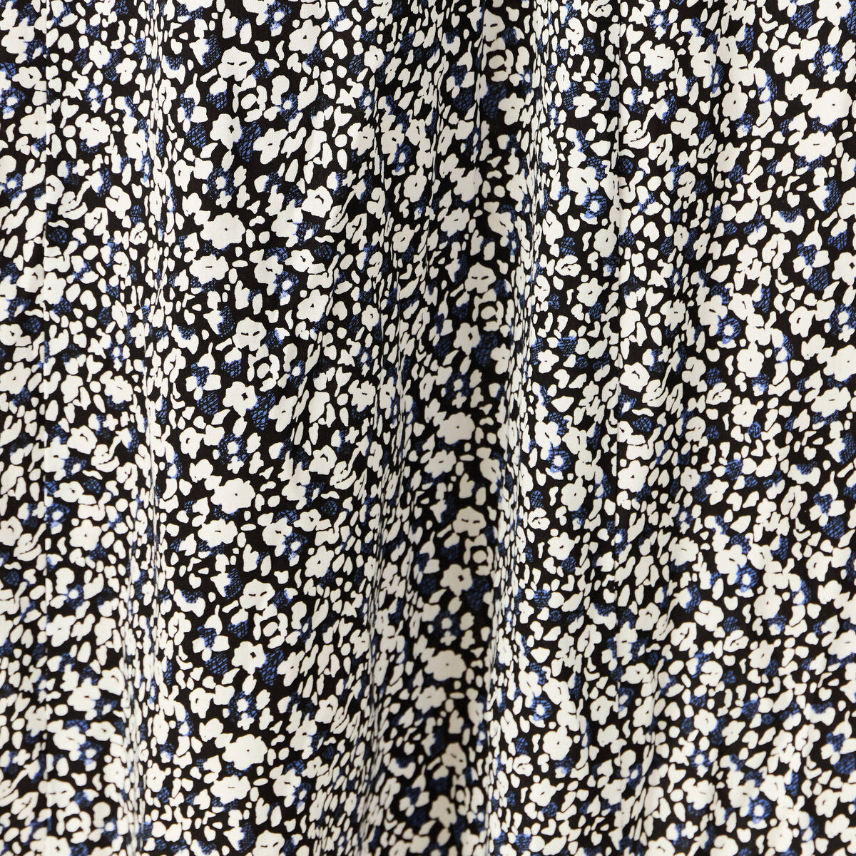 Robe longue éco-responsable bleu femme