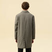 Manteau col classique manches longues camel homme
