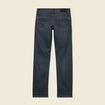 Jeans regular used denim gris homme