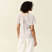 T-shirt manches courtes blanc femme