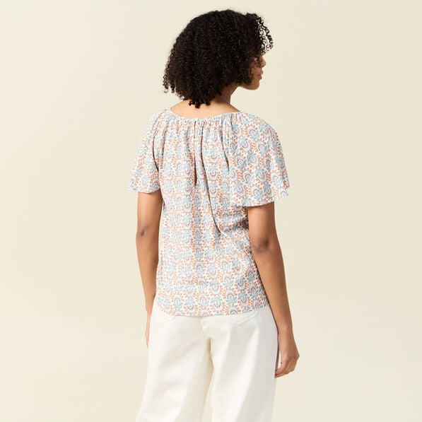 t shirt manches courtes blanc femme T-shirt manches courtes blanc femme