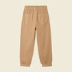 Jeans slouchy 7/8ème vert kaki femme