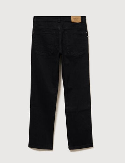 Jeans regular longueur 32 denim noir homme