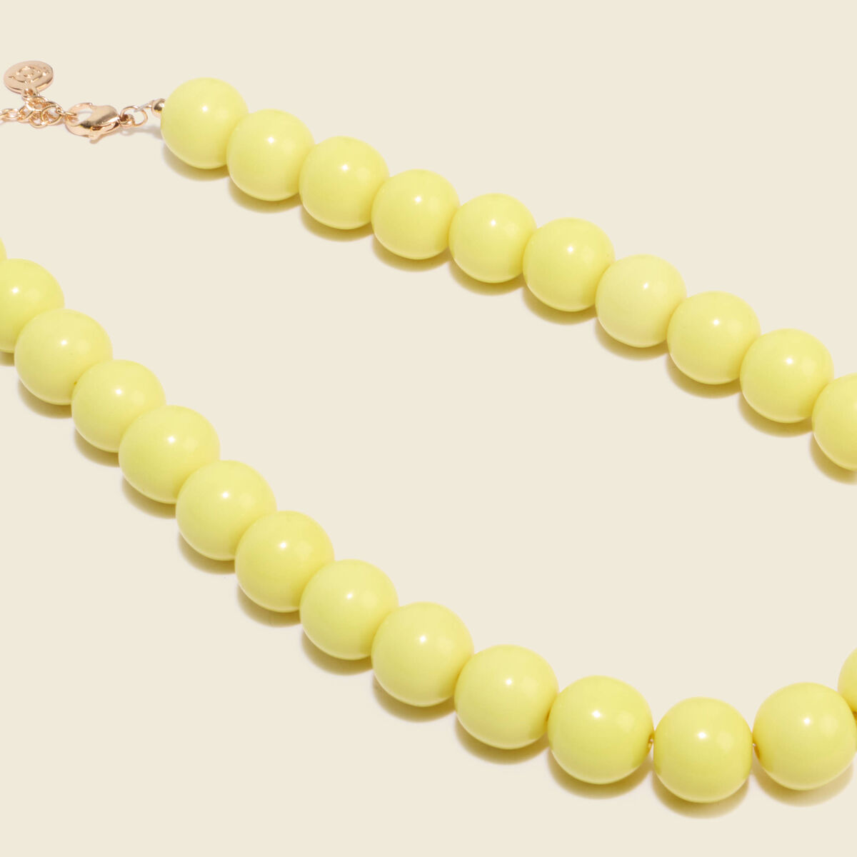 Collier jaune femme