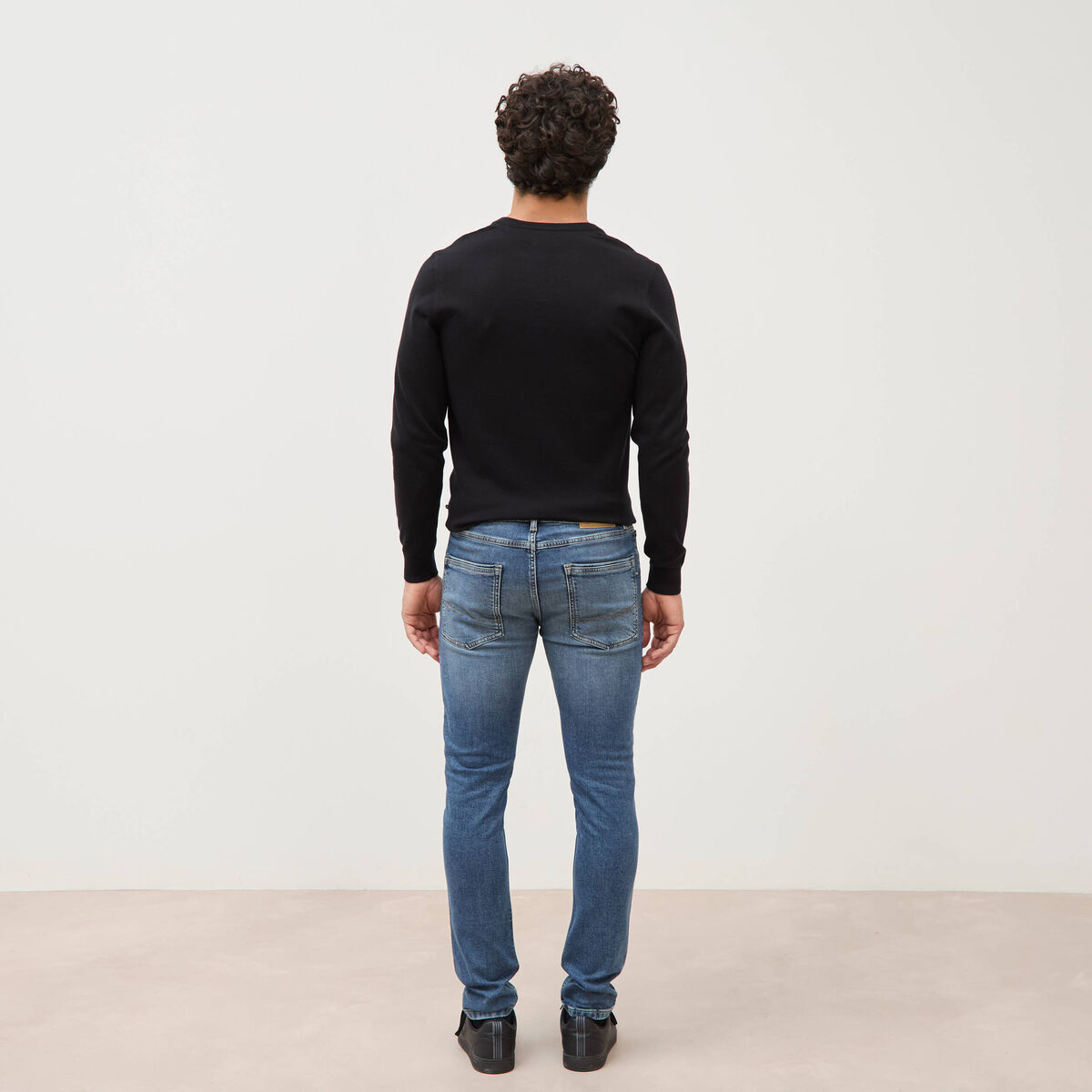 Jeans slim longueur 32 denim double stone homme