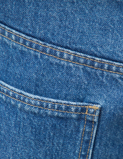Bermuda en jean coton denim stone homme