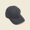 Casquette gris fonc&eacute; homme