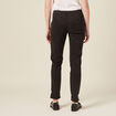 Pantalon chino Instinct noir femme