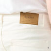 Jeans slim longueur 32 denim blanc homme