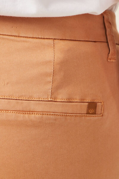 Pantalon chino Instinct beige femme