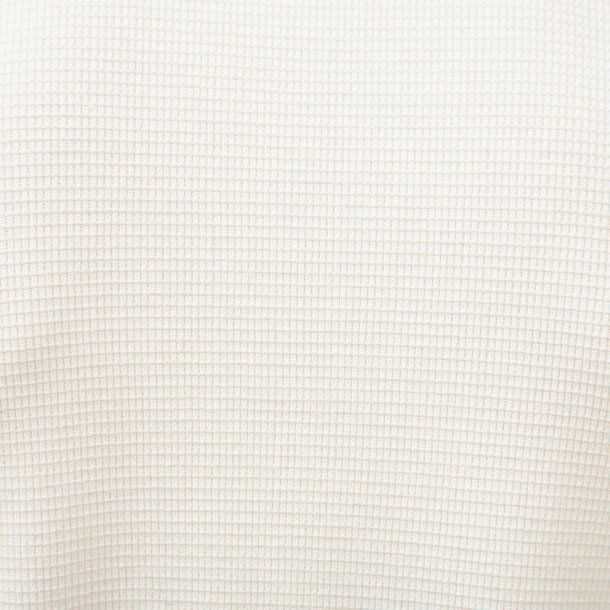 Polo cintr&eacute; manches courtes ecru homme
