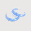 Cr&eacute;oles bleu clair femme