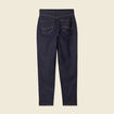Jeans mom fabriqué en France denim brut femme