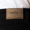 Jeans straight 5 poches denim noir homme