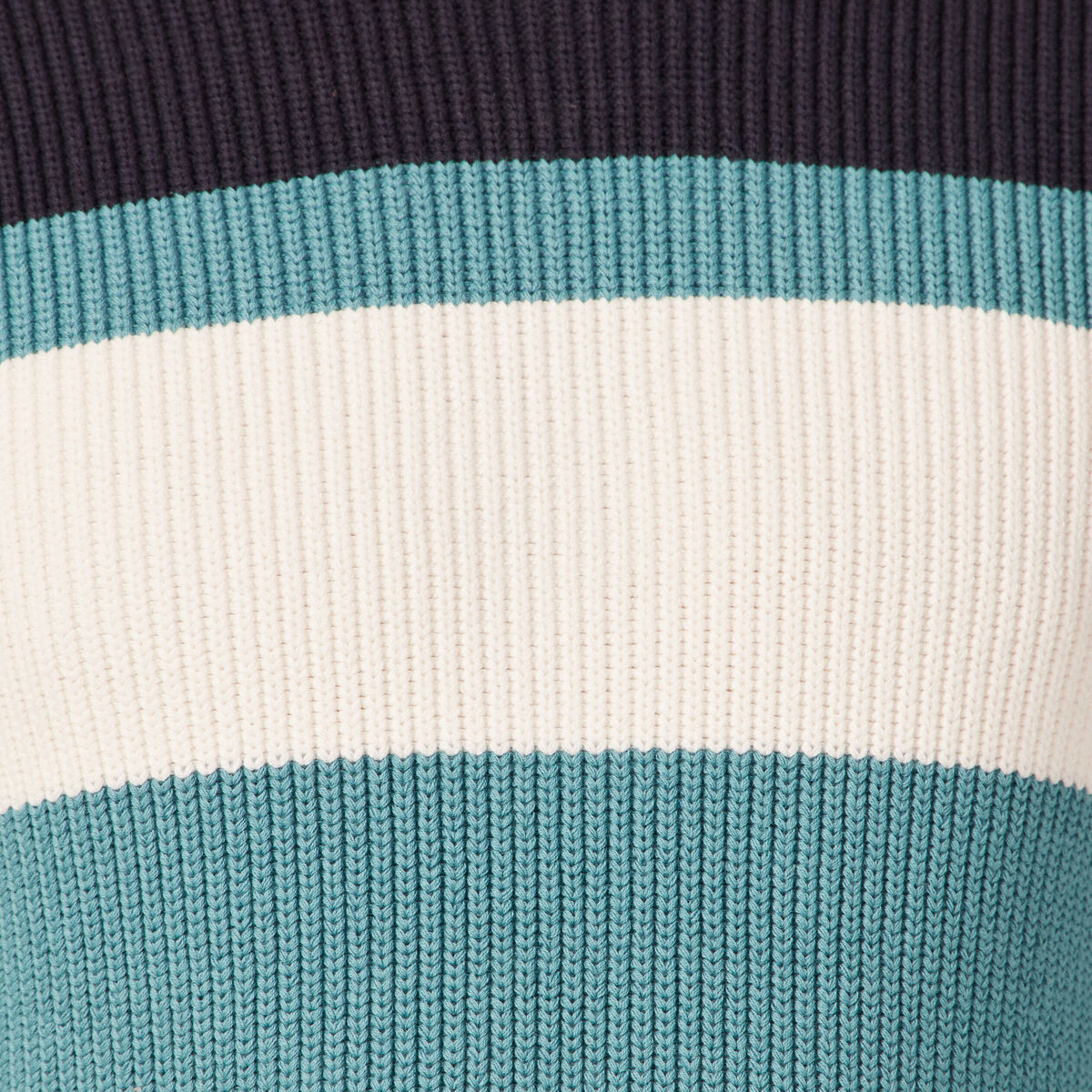Pull éco-responsable bleu pétrole homme