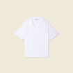 T-shirt manches courtes blanc femme