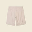 Bermuda droit beige homme
