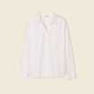 Chemise éco-responsable ecru femme