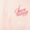 T-shirt en coton rose poudr&eacute;e homme