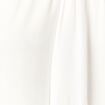Chemise manches courtes ecru femme