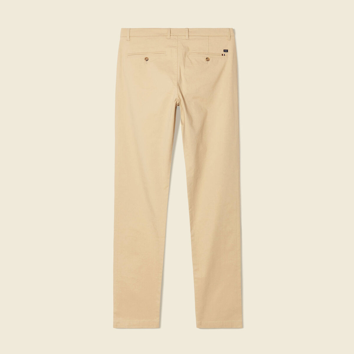 Pantalon slim Instinct chino beige homme