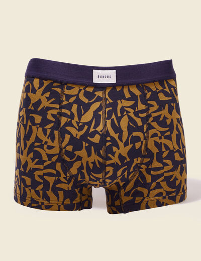 Lot 2 boxers bleu marine homme