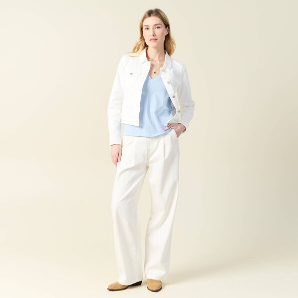 T-shirt manches courtes bleu clair femme