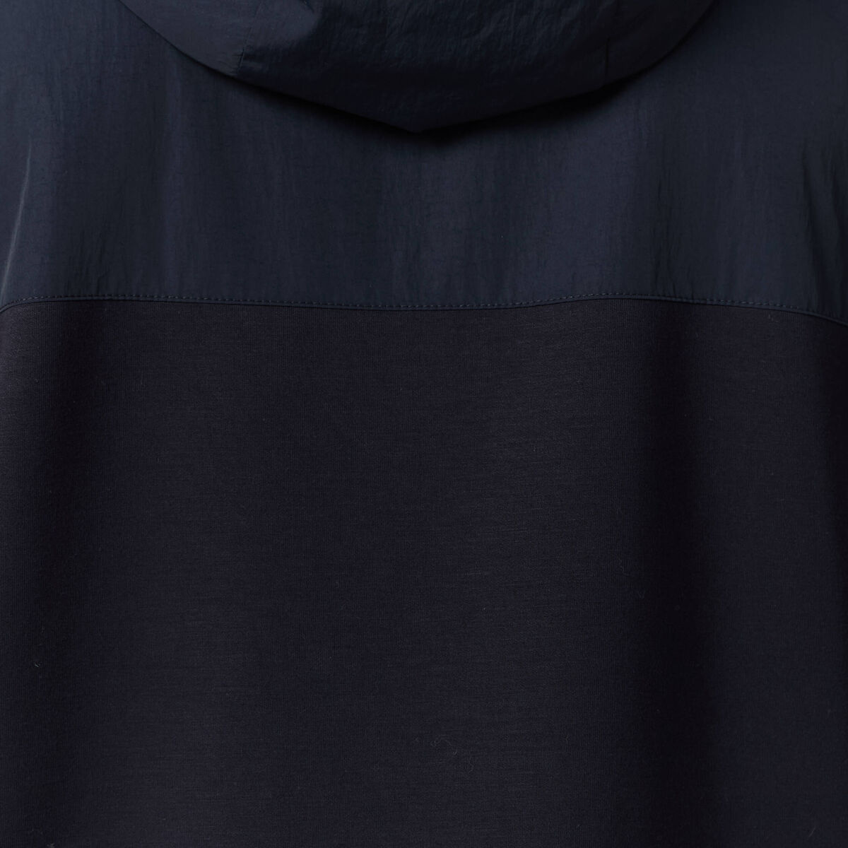 Sweat zipp&eacute; &agrave; capuche bleu marine homme