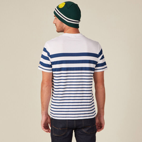 t shirt smileyworld ecru homme T-shirt SmileyWorld ecru homme